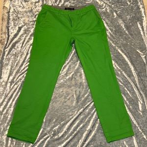 Women pants size 8 / excellent condition/ green